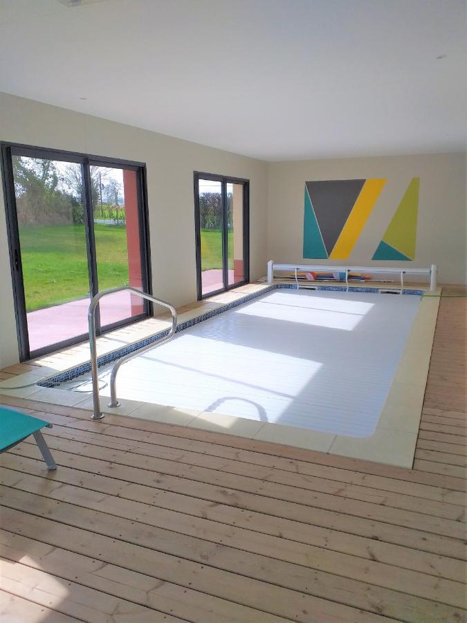 Maison Avec Piscine Interieure Privee Sans Vis A Vis Chauffee Toute L Annee Quiévrecourt Екстериор снимка